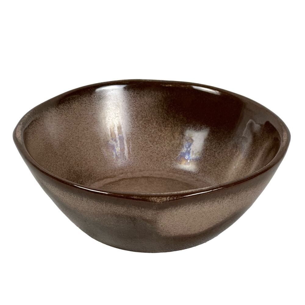Frankoma 5X Plainsman Brown Satin 5-5/8” Bowl VG Condition USA